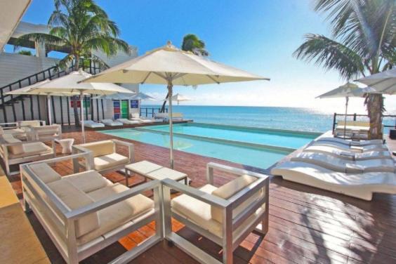 Beachside Corasol El Amanecer De Frida Para 2 Personas Playa del Carmen Buitenkant foto