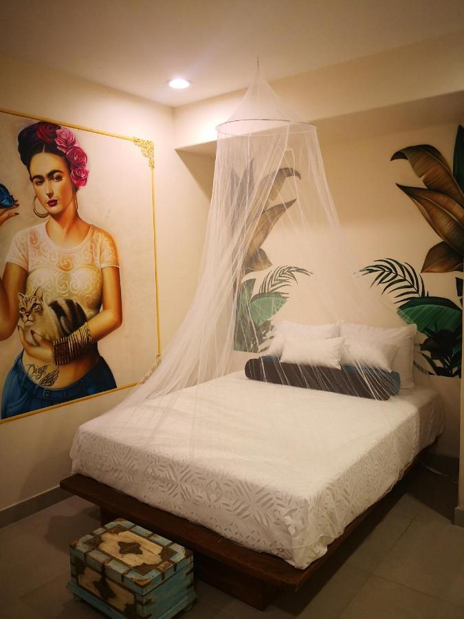 Beachside Corasol El Amanecer De Frida Para 2 Personas Playa del Carmen Buitenkant foto