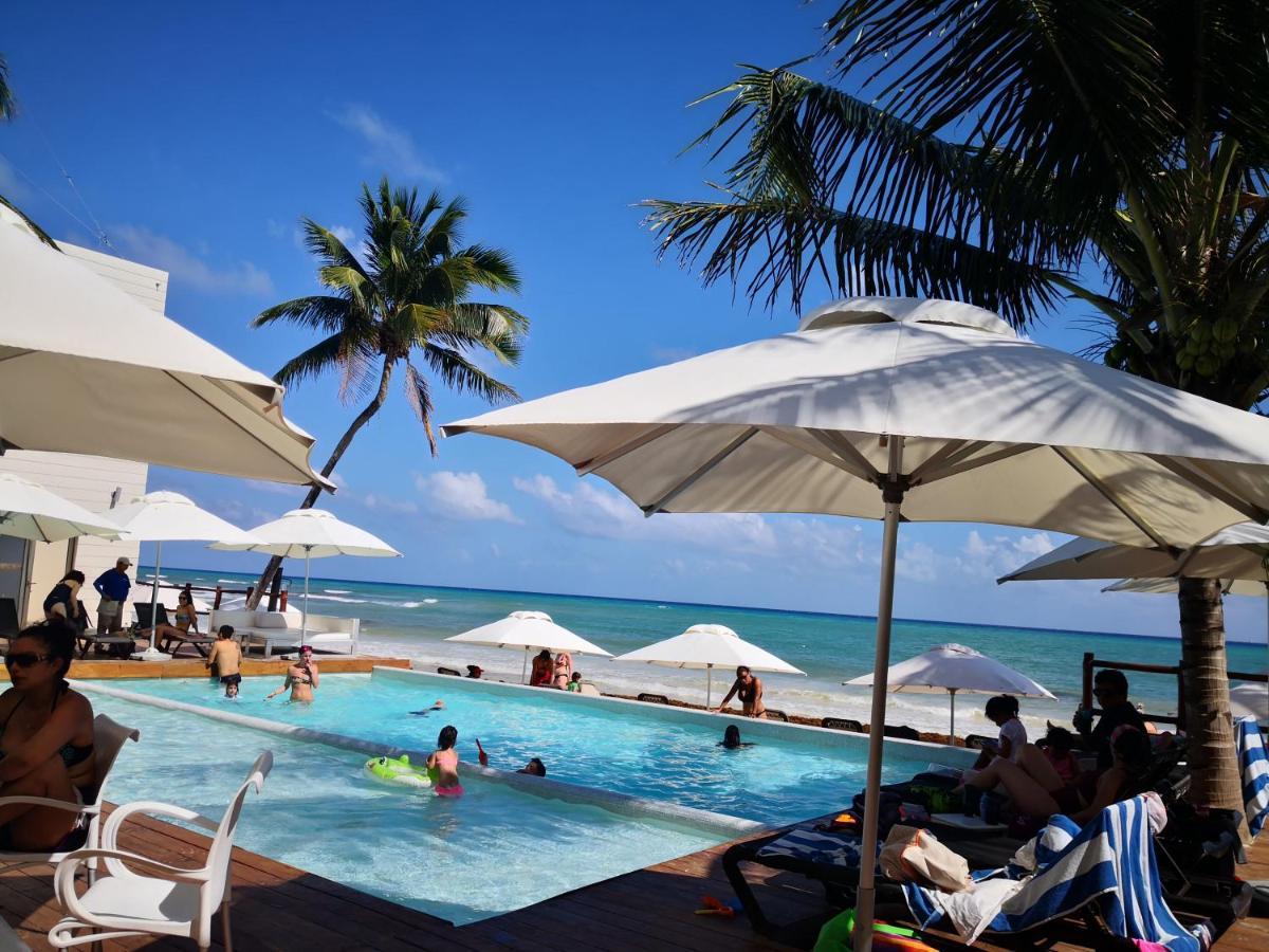 Beachside Corasol El Amanecer De Frida Para 2 Personas Playa del Carmen Buitenkant foto